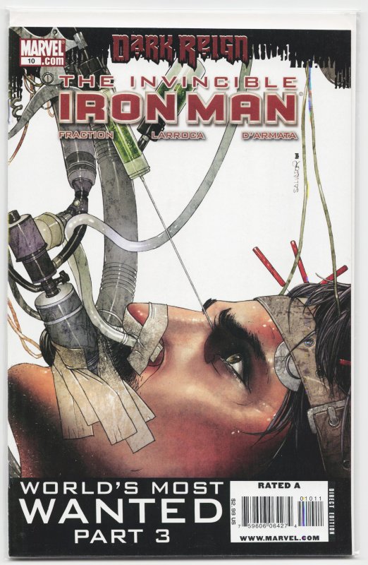 Invincible Iron Man #10 (2009) Iron Man [Key Issue]