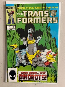Transformers #8 direct 1st print 6.0 (1985)