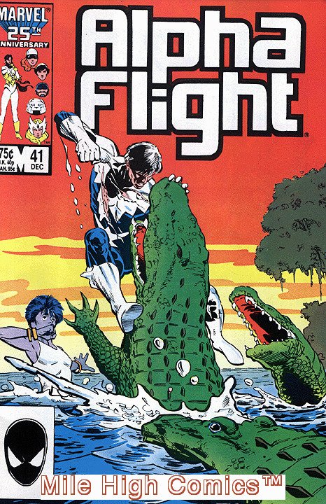 ALPHA FLIGHT (1983 Series)  #41 Very Fine Comics Book