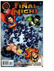 The Final Night DC Comics Complete Ltd Series # 1 2 3 4 Batman Flash Arrow J220