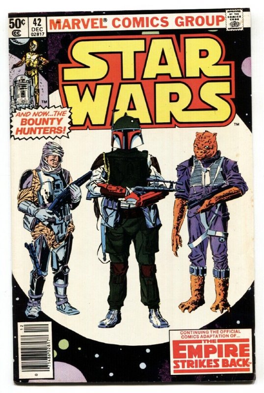 STAR WARS #42-First Boba Fett-FN/VF-Raw-Key comic book.