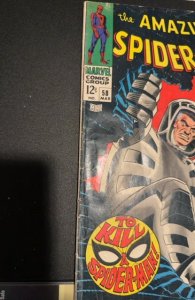 The Amazing Spider-Man #58 (1968)to kill a spiderman