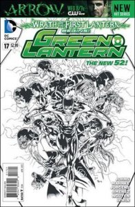 Green Lantern (2011) 17-D 1:25 Black and White Cover VF/NM