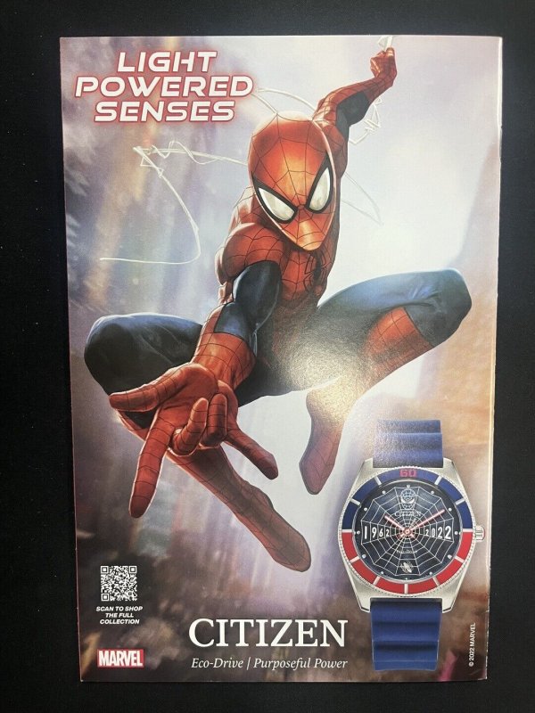 Spider-man #1 NM 2022 Bagley Marvel Comics C248