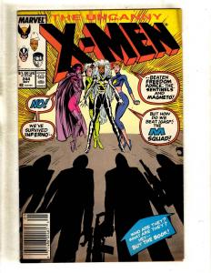 Uncanny X-Men # 244 FN Marvel Comic Book Jubilee 1st Appearance Wolverine J330