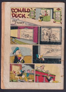Four Color 394 (1950) FR 1.0 Donald Duck Dell Comics