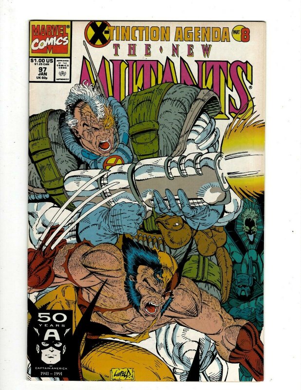 12 Comics New Mutants 97 New Warriors 5 7 12 19 20 26 30 31 Deathlok 4 ++ J417 