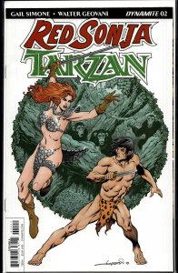 Red Sonja/Tarzan #2 (2018) Tarzan