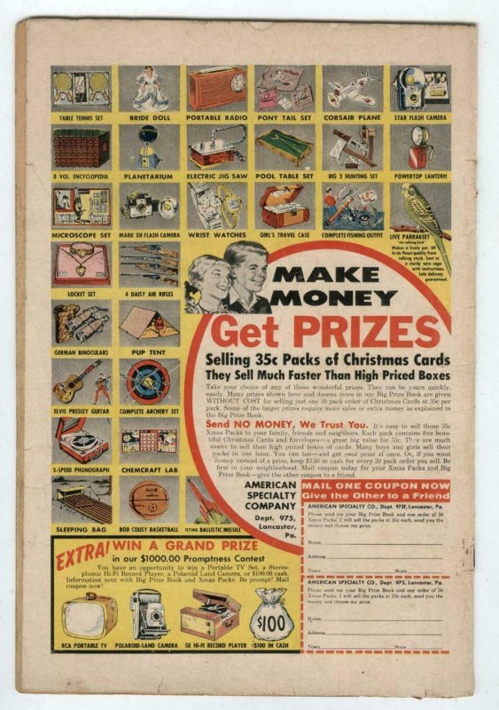 Casper , The Friendly Ghost #15 Nov 1959  Spooky & Wendy the good little Witch 