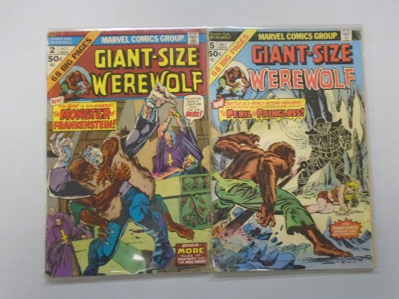 Giant Size Werewolf, Set:#2+5, Reader Copy (1974+1975)