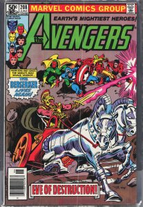 The Avengers #208 Newsstand Edition (1981) The Avengers