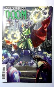 One World Under Doom #1 2025 Marvel 9.4 Captain America Scarlet Witch Comic