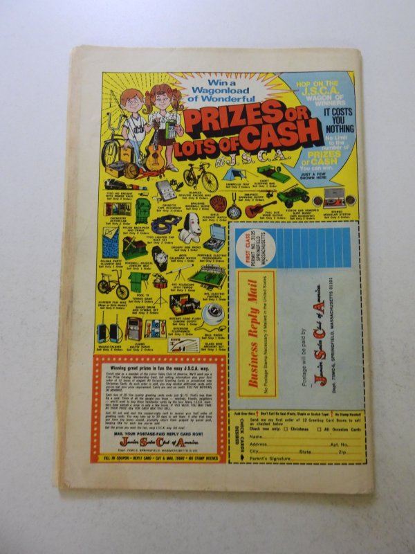 Strange Tales #170 (1973) VG condition bottom staple detached from cover