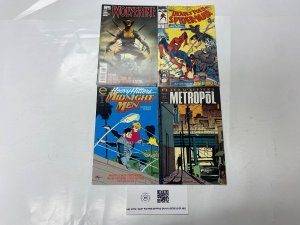 4 MARVEL EPIC comic books Wolverine #1 Deadly #1 Midnight #1 Metropol #1 50 KM18