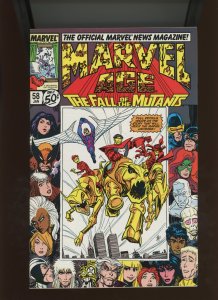 (1988) Marvel Age #58: COPPER AGE! WE COMBINE SHIPPING! (8.5/9.0)