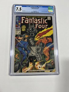 Fantastic Four 80 cgc 7.5 ow/w pages Marvel 1968