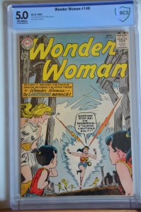 Wonder Woman #140 (1963) CBCS 5.0,  Great Silver Age.