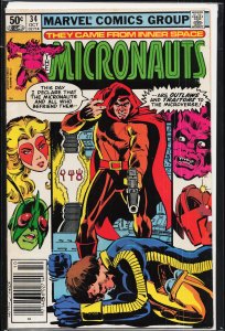 Micronauts #34 (1981) Micronauts