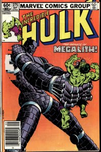 The Incredible Hulk #275 (1982) Hulk