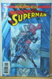 Superman: Futures End #1 (2014) Linticular Cover 3D