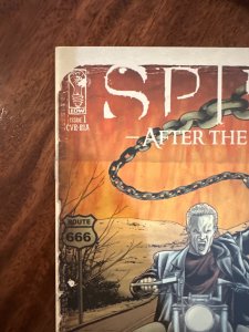 Spike: After the Fall #1 Motorcycle Cover (2008)