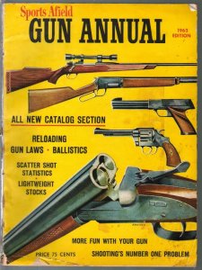 Sports Afield Gun Annual 1963-gun-laws-shotguns-ammo reloading-pix-info-G