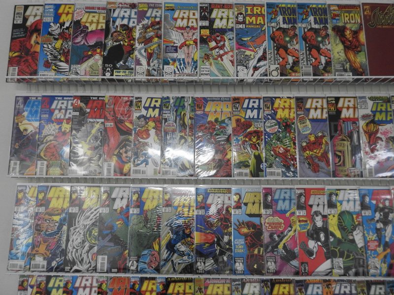 Huge Lot of 140+ Comics W/ ALL IRON MAN!!! Avg. VF Condition!