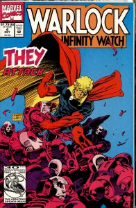 Warlock and the Infinity Watch #10 Direct Edition (1992) Warlock and the Infi...