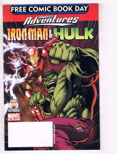 7 Free Comic Book Day Comics # 1 Iron Man 3 Sonic Hulk X-Men Bongo Family G J122