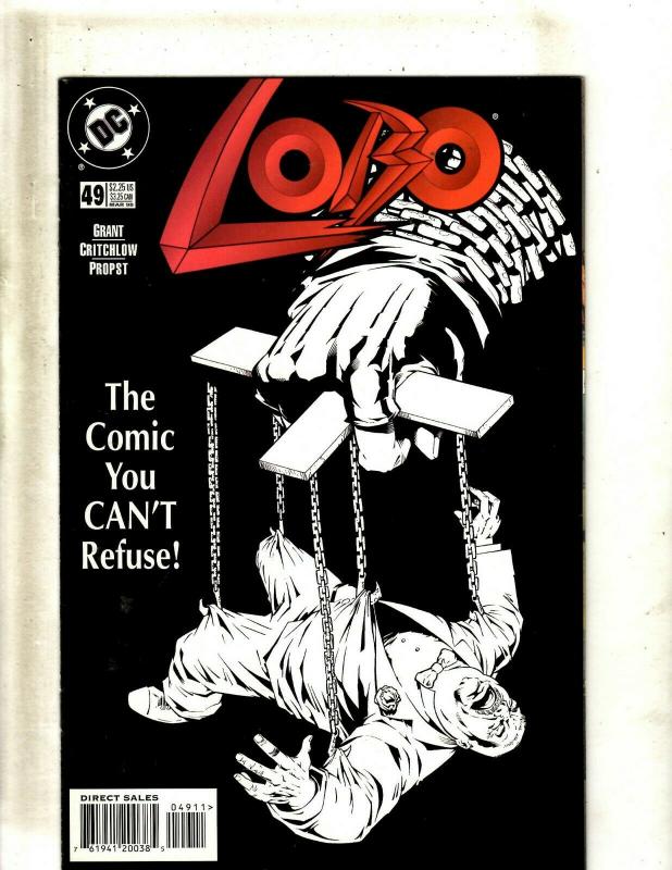 Lot of 12 Lobo DC Comic Books #49 50 51 52 53 54 55 56 57 58 59 60 J407