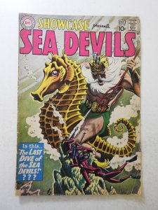 Showcase #29 (1960) GD/VG  1 1/2 in spine split, 2 in tear bc, moisture stain