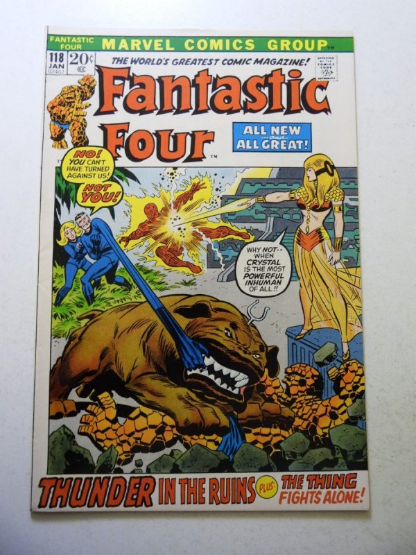 Fantastic Four #118 (1972) FN+ Condition