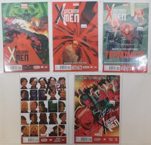 Uncanny X-Men Lot of 5 #5, 10, 11, 14, 15 (2013) Marvel Comics 1st Print