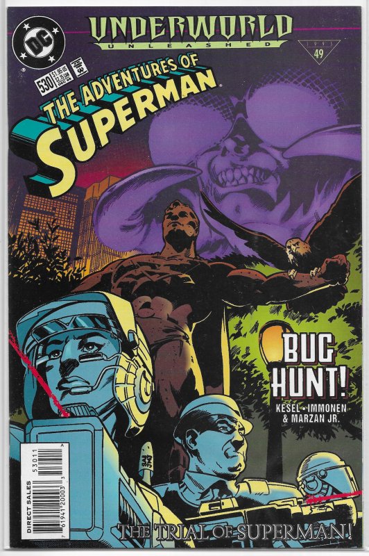 Adventures of Superman   vol. 1   #530 GD (Underworld Unleashed, Trial of SM)