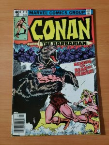 Conan the Barbarian #110 Newsstand ~ NEAR MINT NM ~ (1980, Marvel Comics)