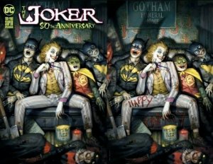 ? JOKER 80TH RYAN BROWN HAPPY FAMILY Exclusive SET Of 2 ? PUNCHLINE ORIGIN!