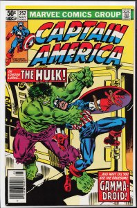 Captain America #257 (1981) Captain America