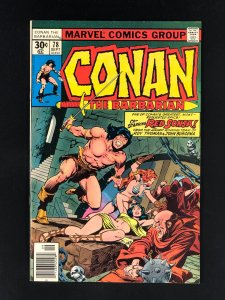 Conan the Barbarian #78 (1977) VF Co-Starring Red Sonja!