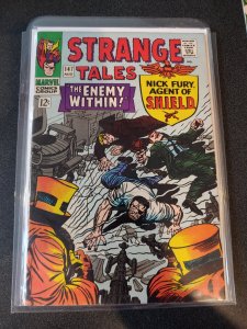 Strange Tales #147 (1966) FN+ 6.5...Jack Kirby Nick Fury....Ditko Dr. Strange