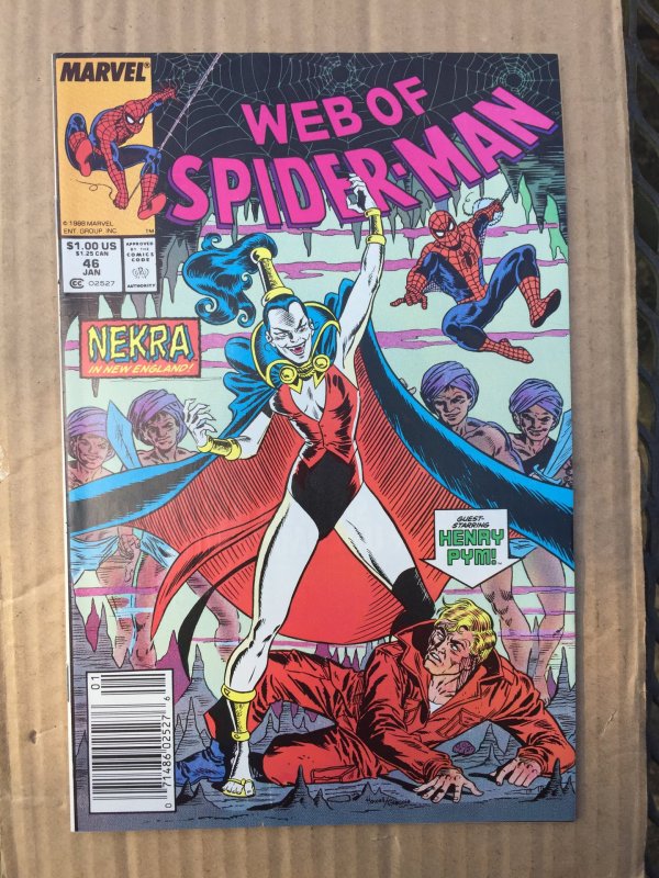 Web of Spider-Man #46 (1989)