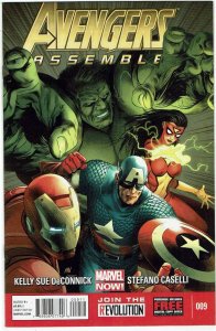 Avengers Assemble #9 (2012 v2) Spider-Woman Iron Man NM