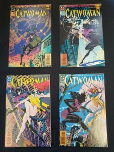 CATWOMAN 4PC (VF) ISSUES #6-9, KNIGHTQUEST THE SEARCH, THE CRUSADE 1994
