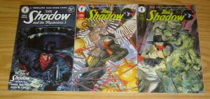 the Shadow #1-2 VF/NM complete series + mysterious 3 one-shot - dark horse comic