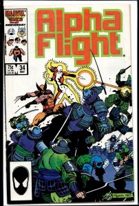 Alpha Flight #34 (1986) Alpha Flight