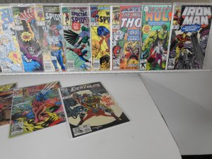 Huge Lot 130 Comics W/ Captain America,  X-Men, Venom+ Avg VF+ Condition