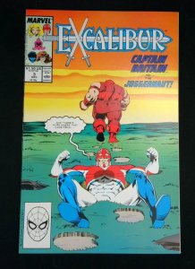 Excalibur #3, NM Juggernaut Marvel, 1988