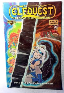 ElfQuest: Siege at Blue Mountain #7 (1988) Apple Comics 1st Print Comic Book