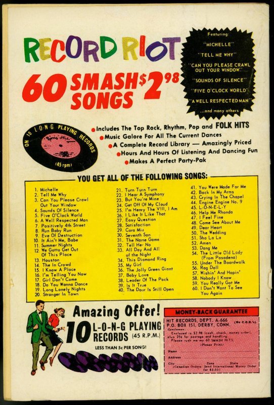 Jughead #133  1966 - Archie  -VG - Comic Book