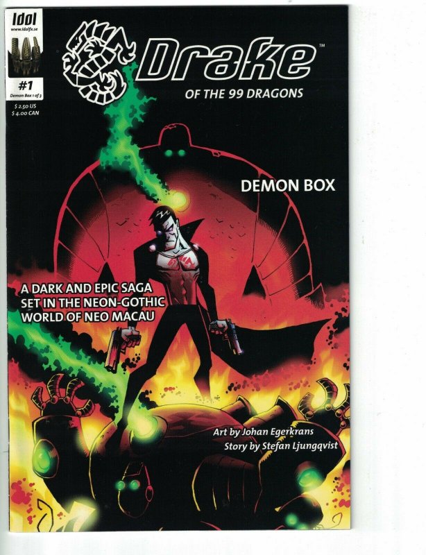 Drake of the 99 Dragons: Demon Box #1 VF/NM comic adapted from Xbox video game 