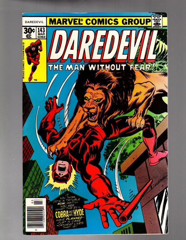 DAREDEVIL 143 FINE MINUS  POLLARD HYDE Cobra